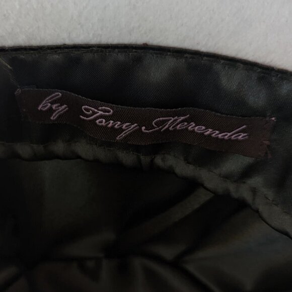 Wool Fedora Christy's Crown Series Tony Merenda Retro Hat Flower Tuft - Picture 7 of 8